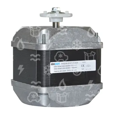 motor EBM M4Q045-EA01-01/A08, 230V/1/50Hz, výkon/příkon 25/90 W